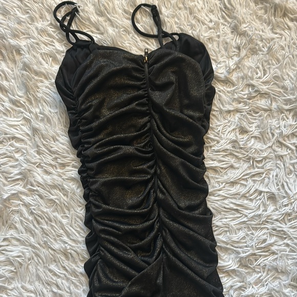 Urban Behaviour mini dress with spaghetti straps. Very stretchy - Picture 3 of 3